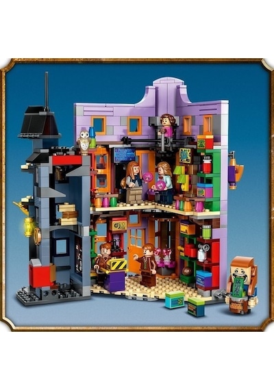 LEGO LEGO Harry Potter Tm Diagon Yolu: Weasley Büyücü Şakaları 76422 8 Yaş Ve Üzeri Çocuklar Için Koleksiyonluk Yaratıcı Oyuncak Yapım Seti 834