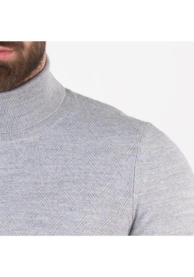 San&Fa Boğazlı Slimfit Erkek Triko Kazak (463171862)