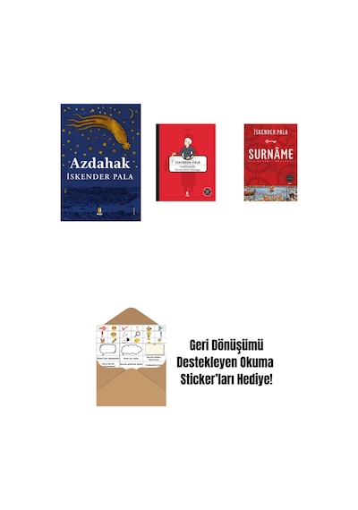 Azdahak + Ansikolopedik Divân Şiiri Sözlüğü Ciltli + Surnâme - Bir Osmanlı Mâcerası + Okuma Sticker'ları