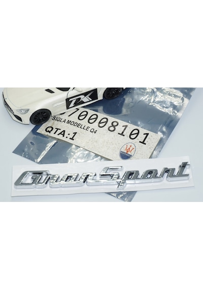 Dk Tuning Gransport Bagaj Krom Yazı Logo Maserati İle Uyumlu