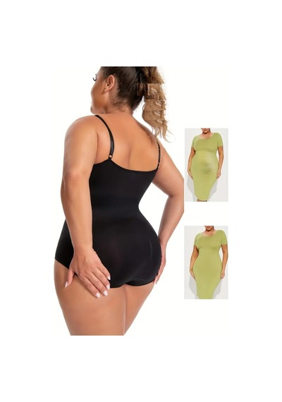 Mistirik Mamey Model Bel Göbek Ve Karın Sıkılaştırıcı Seamless Çıtçıtlı Korse Siyah Renk8 Siyah
