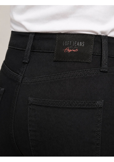 Loft Belinda Slim Fit Siyah Kadın Pantolon Lf2044346