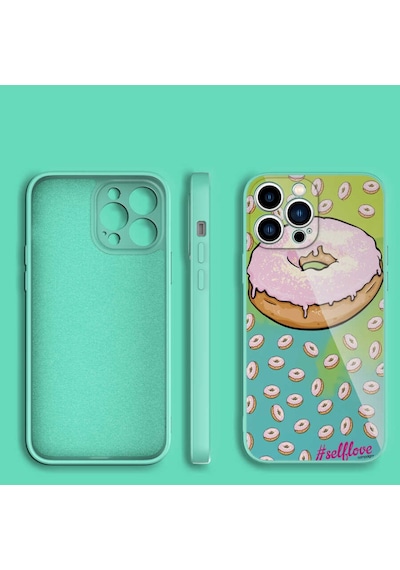 Apple Uyumlu iPhone 13 Pro Kılıf Kamera Korumalı Desenli Sert Silikon Ka