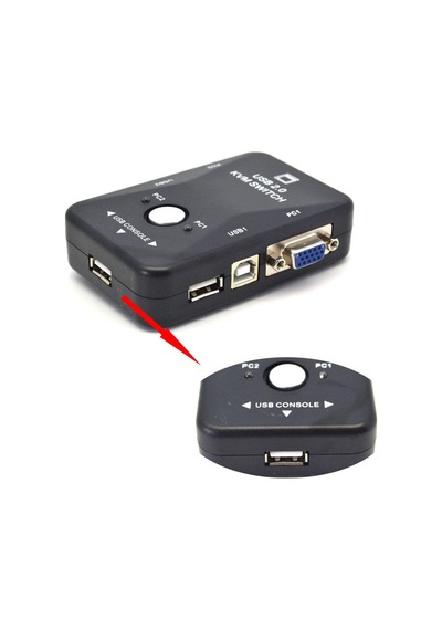 Al-4509 2 Port Usb To Kvm Çoklayıcı