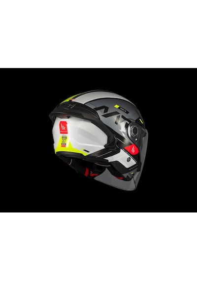 Mt Helmets Mt Cosmo Sv Silenceb3 Gloss Sarı Gözlüklü Motosiklet Kaskı Sarı