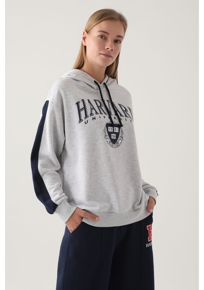 Harvard Kar Melanj Kadın Sweatshirt 5274-41187 Kar Melanj