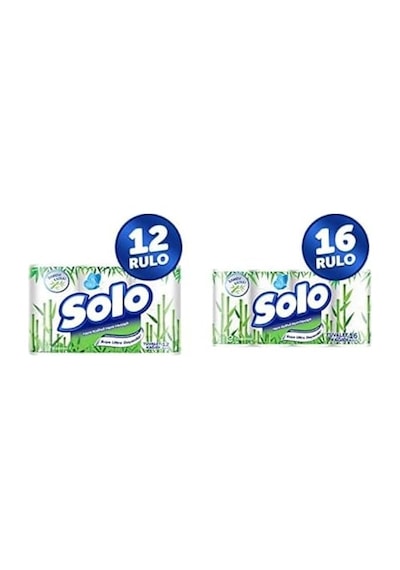 Solo Tuvalet Kağıdı Bambu Katkılı 12'li Ve Solo Tuvalet Kağıdı Bambu Katkılı 16'lı