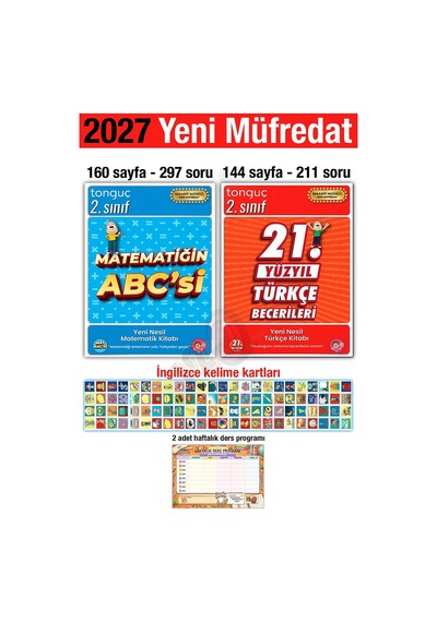 2. Sınıf 2027 21. Yüzyıl Türkçe Becerileri Matematiğin Abc'si