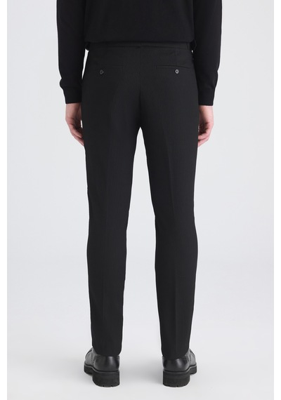 Twn Slim Fit Siyah Jogger Pantolon 5ec03kv30345m 001