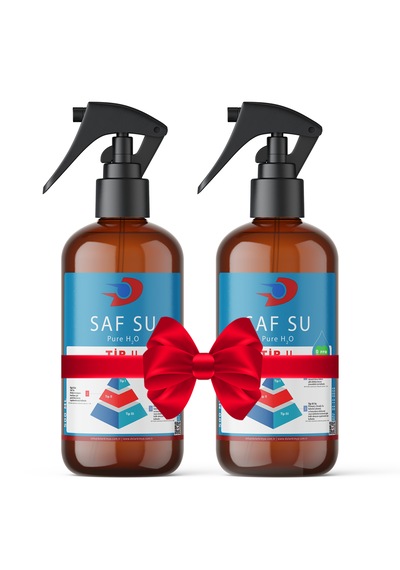 Saf Su Distile Saf Su - 0 Ppm Tip Iı 1 Litre 2 X 500 Ml