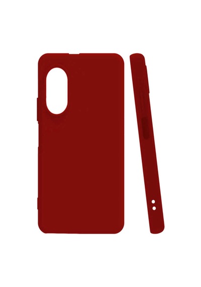 Huawei Nova 9 Se Kılıf Kamera Korumalı Silikon Rubber Arka Kapak Kırmızı