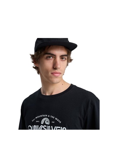 Quiksilver Ev Vista Erkek Siyah Tişört