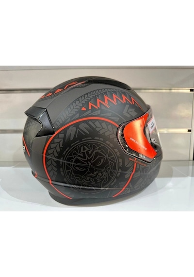 Ls2 Rapid Takaroa Kask Kırmızı Mat Siyah