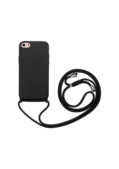 Kilifone - İphone 7 Uyumlu Kılıf İp Askılı Koruyucu Ropi Kapak - Turkuaz - T15108