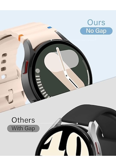 Xiaomi Redmi Watch 5 Active/lite 22mm Kordon Dekoratif Örgü Çizgili Spor Silikon Kayış