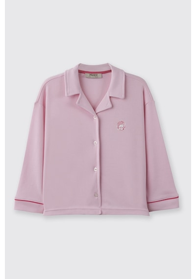Panço Kız Çocuk Pijama Takım Pembe