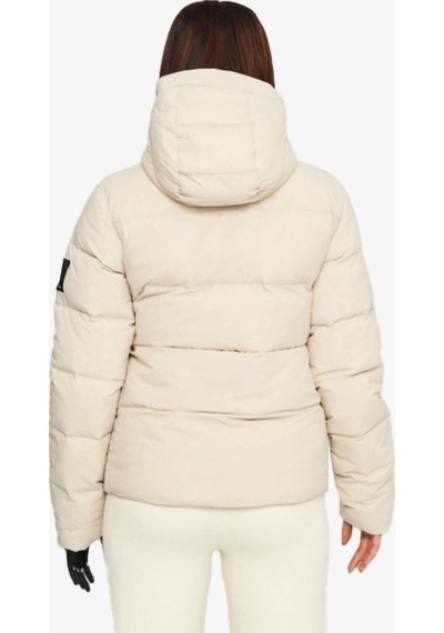 Jack Wolfskin Wandermood Down Kadın Bej Mont 1207321-6260 Gri