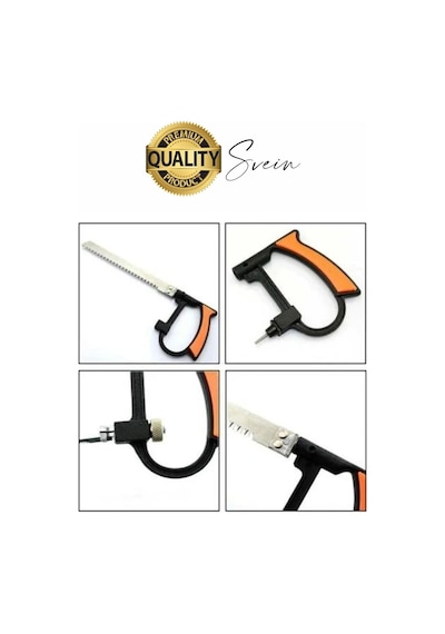 Çok Amaçlı Ev Tipi Güçlü 4 Yedek Bıçak Ayarlanabilir Ahşap Lastik Boru Kesim Kıl Testere Kesme Seti