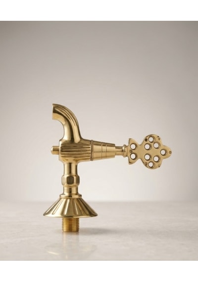 Osmanlı Musluğu - 1/2 Nostaljik , Osmanlı Stili Dekoratif Çeşme ,bahçe ,hamam ,banyo Musluğu