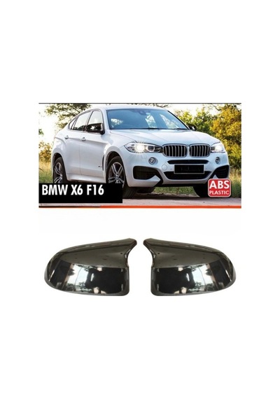 Bmw X6 F16 Batman Yarasa Ayna Kapağı Piano Black / 2014 - 2019