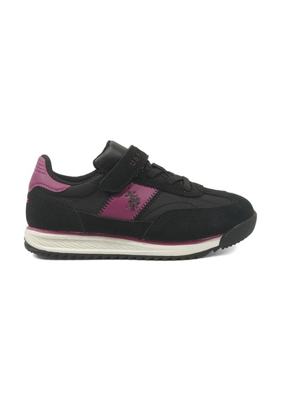 Uspoloassn U.s. Polo Assn. Lande Jr Siyah Kız Çocuk Sneaker Çok Renkli-fusya