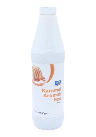 Topping Çikolata, Karamel, Frambuaz Topping Sos 1 Kg X 3 Adet