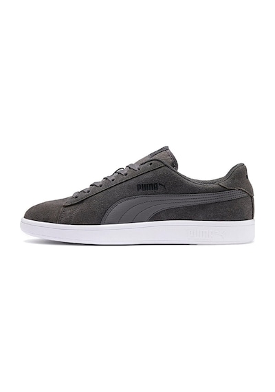 Puma Smash v2 Erkek Günlük Spor Ayakkabı 364989-32 Gri-Beyaz Gri - Beyaz
