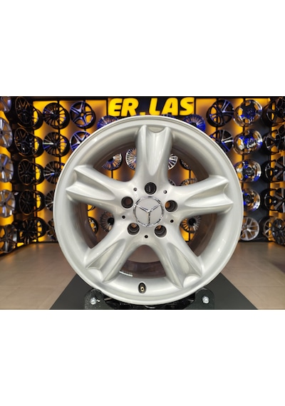 4 Adet Mercedes 8 16 5 112 Et32 66.6 Sılver Jant Revize Edilmiş Takım