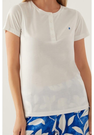 Pierre Cardin 8834 Arm Kadın Kısa Kol Pijama Takımı 001