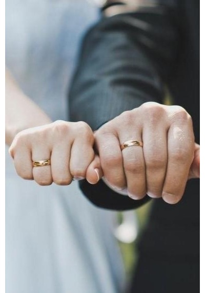 Unisex 6mm Parlak Bombeli Erkek Kadın Çelik Alyans Yüzük Tca 001