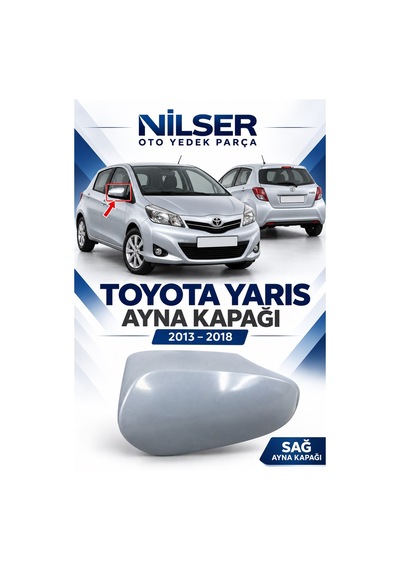 Toyota Yaris Sağ Ayna Kapağı Boyasız 2013-2018 87915-0d909