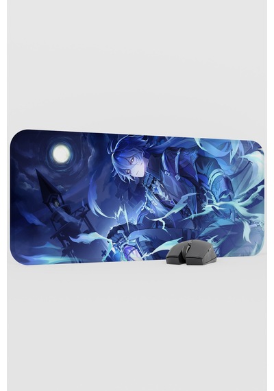 Flins Genshin Impact Anime Oyuncu V2 - 70x30 Xl Gaming Mouse Pad Fare Altlığı
