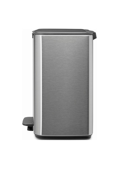 Brb-bra 238048-8710755238048-001-01-bo Matt Steel Fpp Pedallı Çöp Kutusu 12l Inox