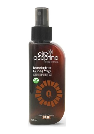 Cıre Aseptıne Güneş Yağı Bronzlaştırıcı 0 Spf 90ml 12'li Paket