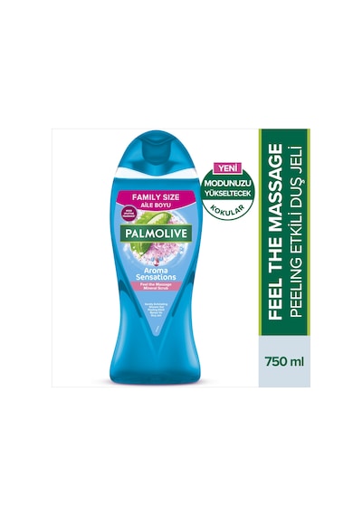 Palmolive Aroma Sensations Feel The Massage Cilt Yenileyici Peeling Etkili Banyo ve Duş Jeli 750 ML Palmolive Aroma Sensations Feel The Massage Cilt Yenileyici Peeling Etkili Banyo ve Duş Jeli 750 ML