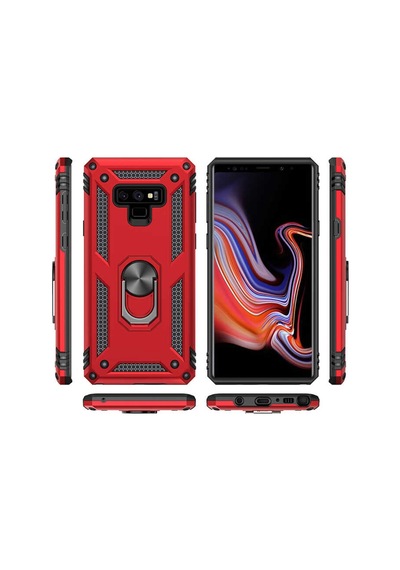 Galaxy Note 9 Kilif Zore Vega Yüzüklü Standli Zirh Kilif 556718998