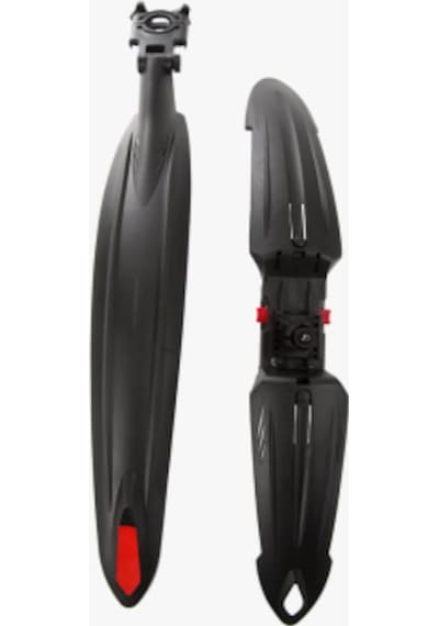 3T Bisiklet Çamurluk Seti Ön Arka 26 - 27.5 - 29 Ayarlanabilir Siyah