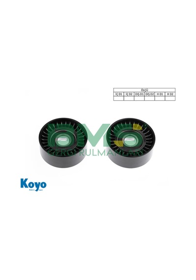 BMS 480 Kayış Gergi Rulmanı W202 98-02 W203 00-07 W204 07-09 W210 99-02 W211 02-08 W220 02-05 Sprinter 906 00-