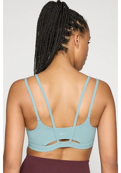 Nike Zenvy Strappy Padded Womens Bra Pedli Kadın Spor Sütyeni Yeşil