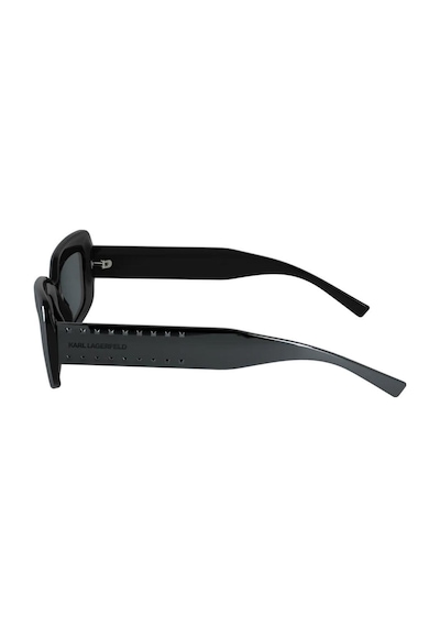 Karl Lagerfeld Kl 6164s 021 50 Kadın Dikdörtgen Siyah Kemik Güneş Gözlüğü Siyah