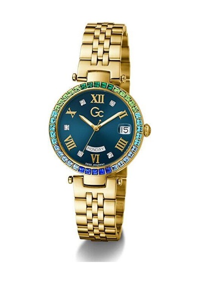 Gc Gcz01021l7mf Kadın Kol Saati Sarı