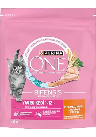 Purina One Tavuklu Yavru Kedi Maması 750 G