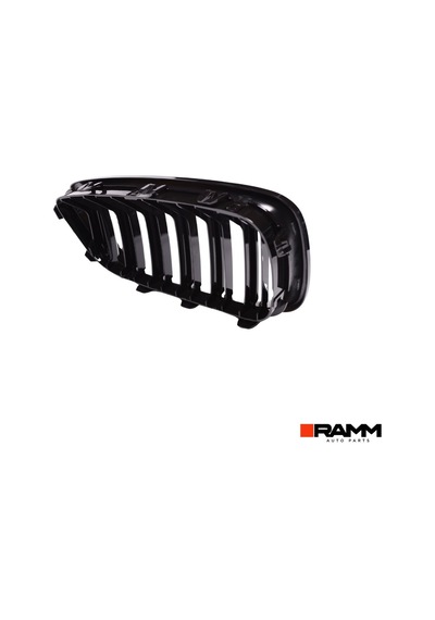 Bmw 5 Serisi F10 2010-2016 Ön Panjur Böbrek Izgara Seti - Piano Black