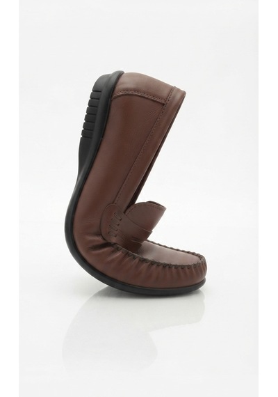 Growish Gr0174 Hakiki Yumuşak Deri Koyu Kahve Sade Tokasız Saraçlı Günlük Rok Loafer Babet Ayakkabı Koyu Taba Growish Gr0174 Hakiki Yumuşak Deri Koyu Kahve Sade Tokasız Saraçlı Günlük Rok Loafer Babet Ayakkabı Koyu Taba