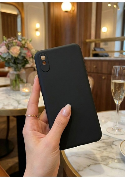 Xiaomi Redmi 9a Kılıf Içi Kadife Süet Tasarımlı Kamera Korumalı Silikon A Kalite Lansman Kapak