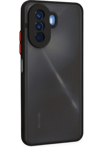 Newface Huawei Nova Y70 Kılıf Montreal Silikon Kapak Semeglbl - 20 - Siyah