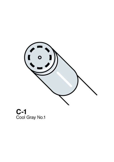 Copic Ciao Marker - C1 - Cool Grey