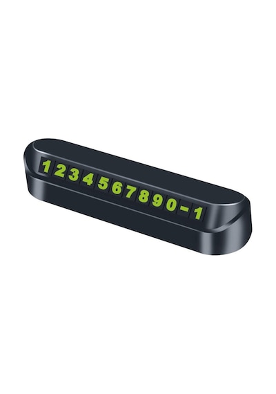Ayt Pm-17895 Araç Park Numaratörü Oto Ön Cam Numaratör Telefon Numarası Yazma Aparatı Fosforlu