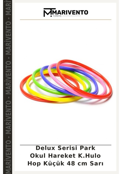Delux Serisi Park Okul Hareket K.hulo Hop Küçük 48 Cm Sarı