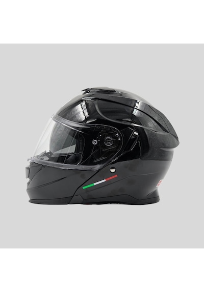 Arwic AR935 Parlak Çene Açılır Ece-R 22.06 Motosiklet Kaskı Siyah